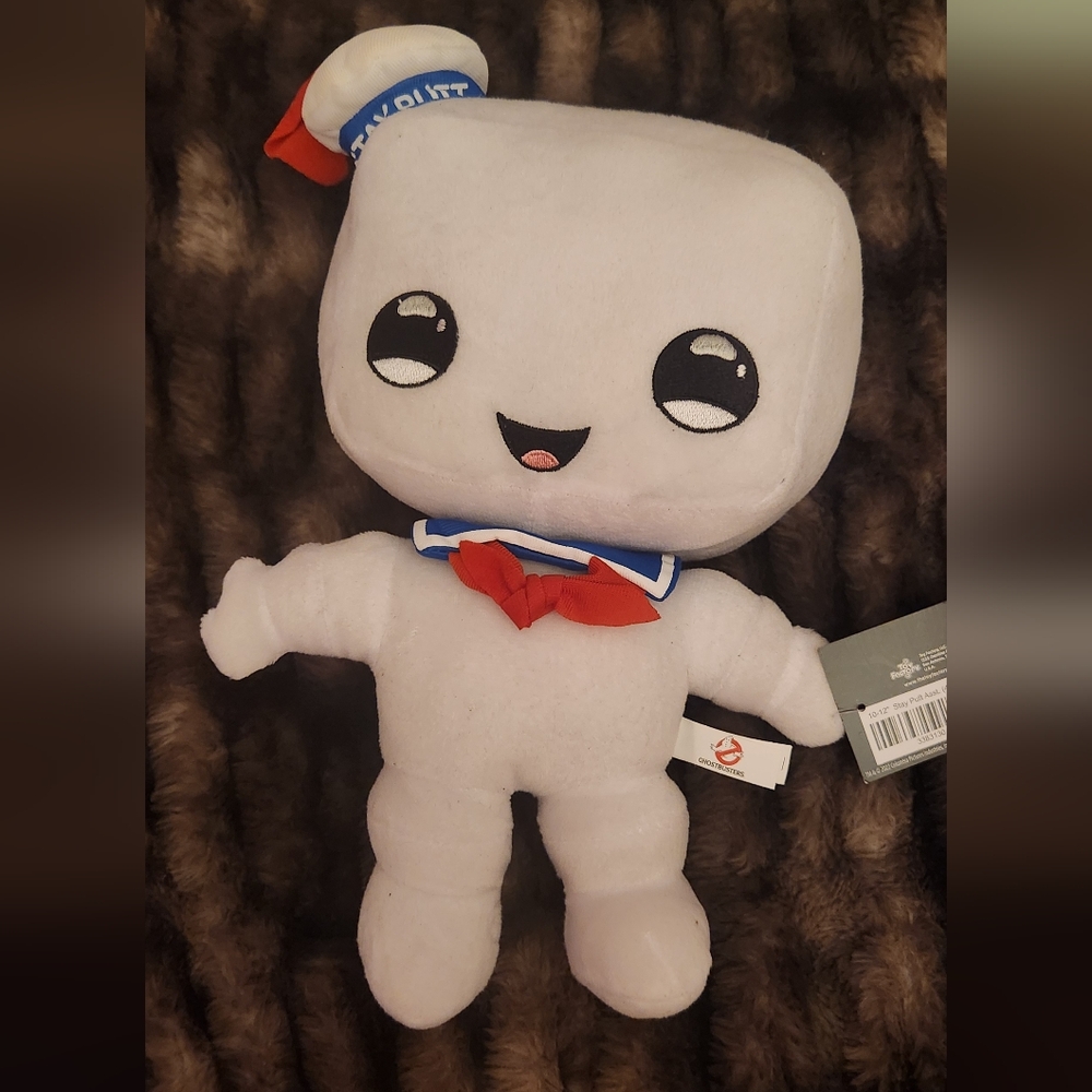 GHOSTBUSTERS Chibi 7” STAY PUFT Marshmallow Man GHOST Toy Factory Plush